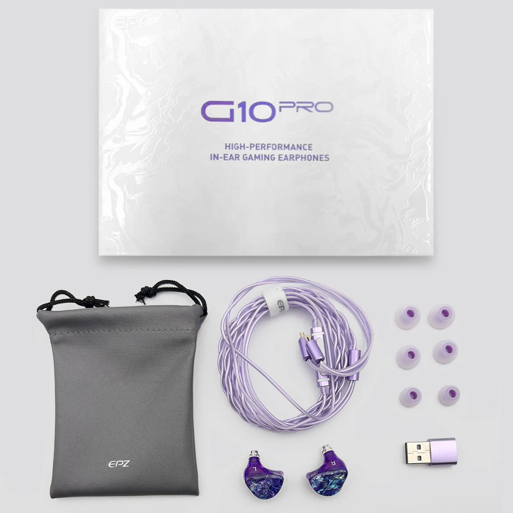 EPZ G10 Pro Gaming IEMs